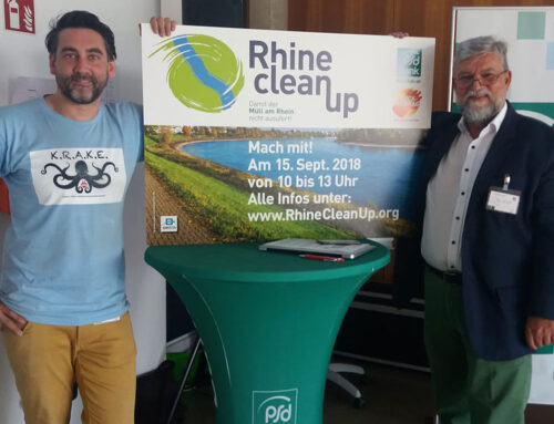 Erster Rhine CleanUp Day